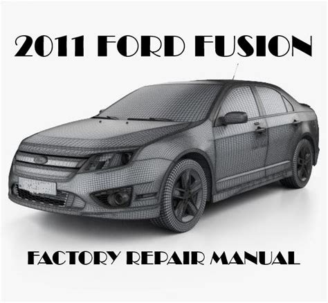 eBook 2011 Ford Fusion Service Repair Manual Software