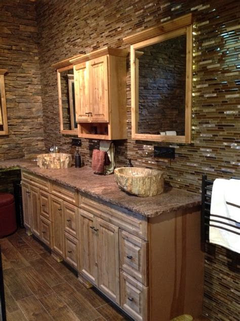 Since the porch will have more foot traffic on it than just about any other part of the house, and it is exposed to the elements, it. Master Bath - Rustic - Bathroom