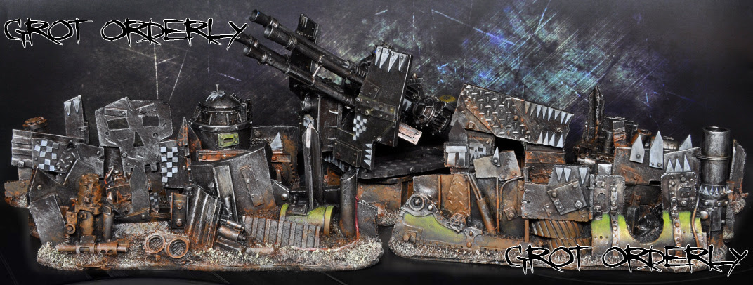 Games, workshop, kromlech, orki, orks, grot, orderly