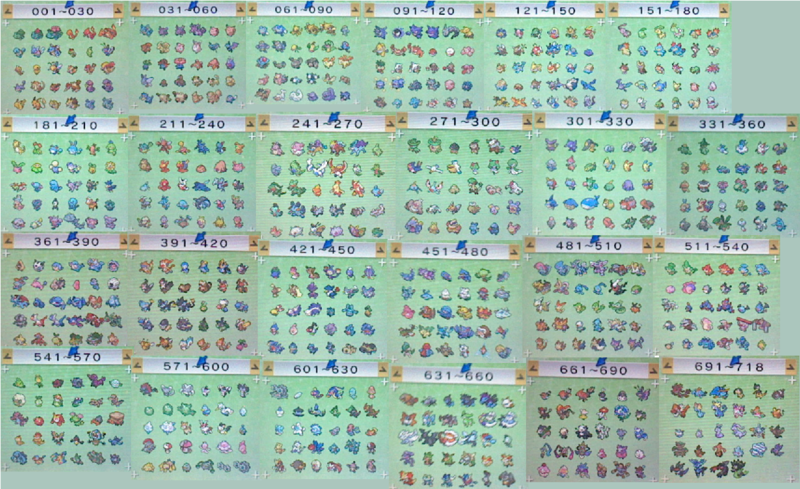 ポケモン Xy 全国 図鑑 一覧 ポケモンの壁紙