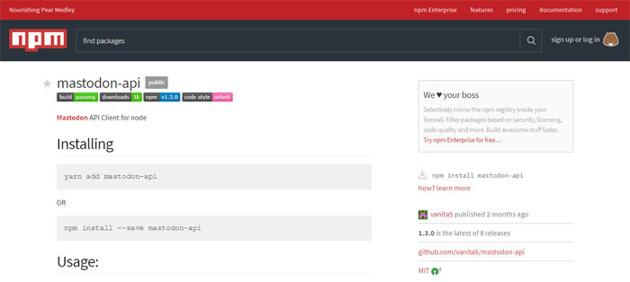 Mastodon Social Media APIs That You Can Use