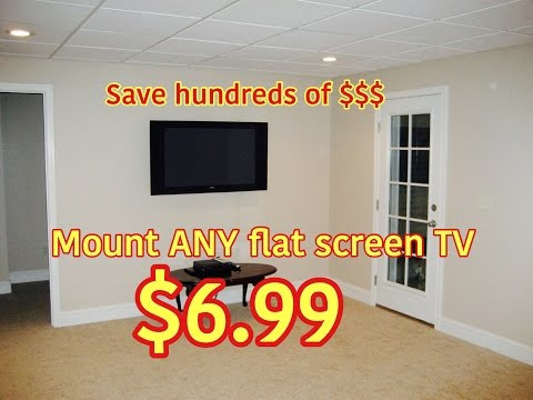 Video How To Make A Wall Mount Tv Stand