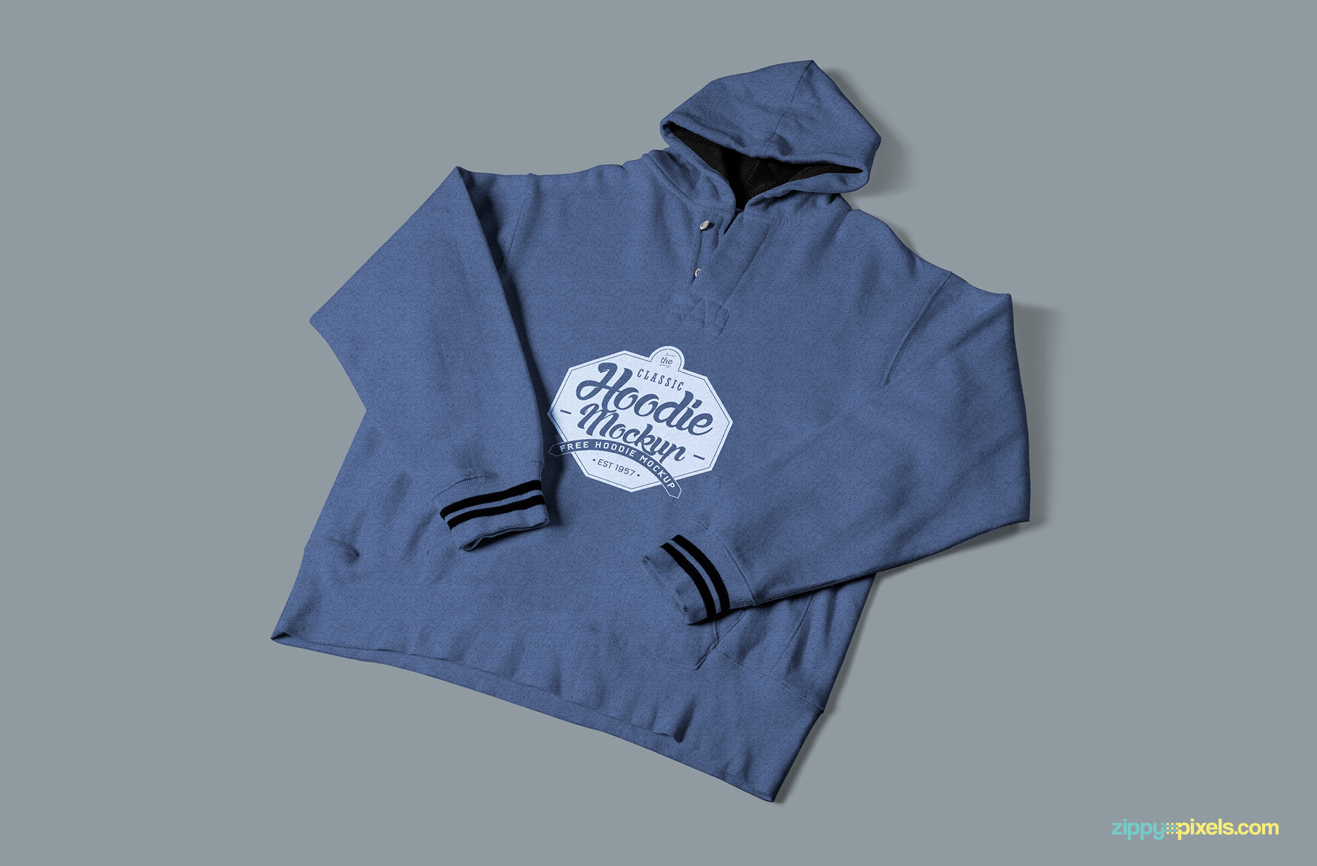 Download Free Hoodie Mockup PSD | ZippyPixels