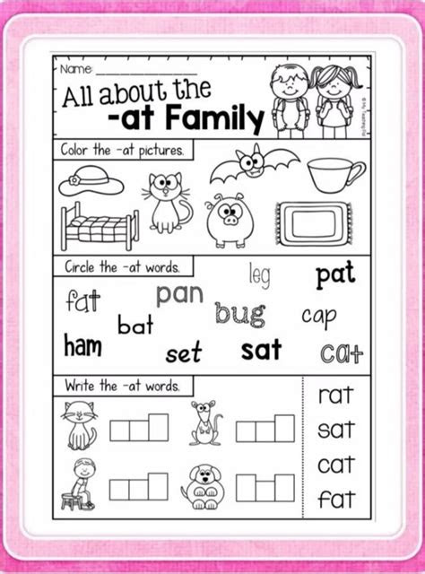  printable english worksheets for grade 1