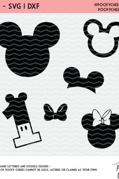 Download Disney Inspired Cut Files For Silhouette And Cricut Svg Dxf And Png