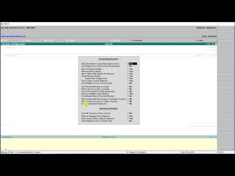 Double entry from Single Entry in Tally ERp9 (in Bangla)