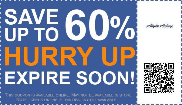 Alaska Airlines Coupons: 20% off Promo Code, June 2017
