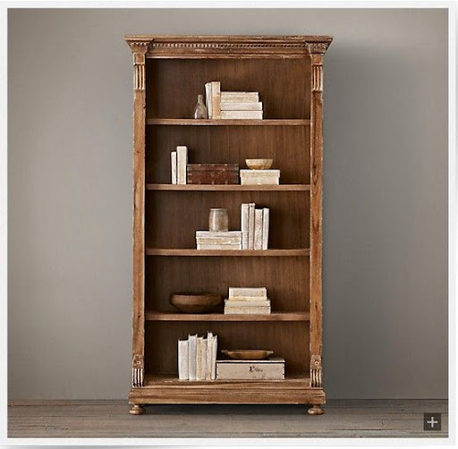 Restoration Hardware Bookshelves