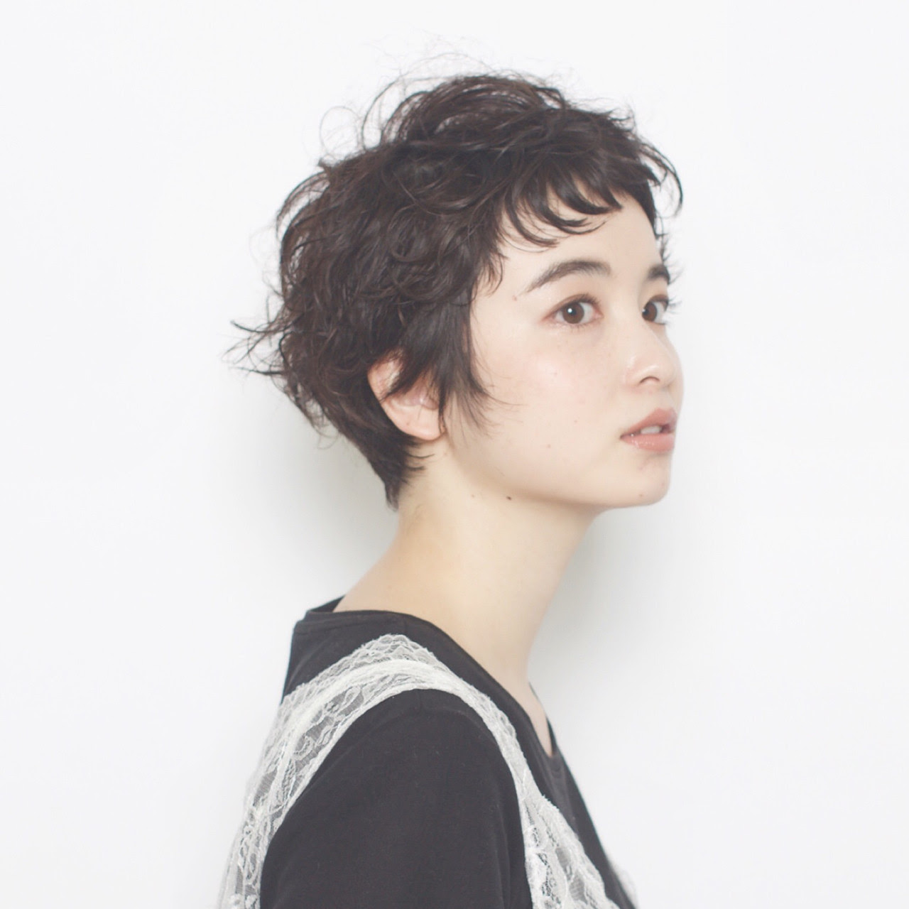 に向けて出発 悲惨 スタイル 女 ショート パーマ Hana Mochi Jp