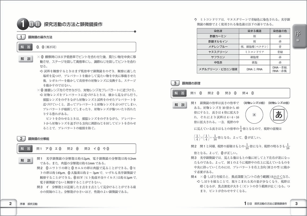 チャート式問題集シリーズ 35日完成 大学入学共通テスト対策 生物基礎 内容を見る 別冊解答 チャート式の数研出版