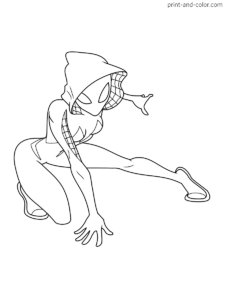 spider man coloring pages  print and color