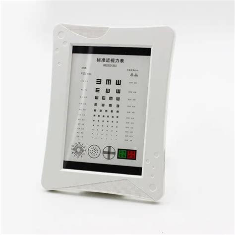  optical led visual chart light box optometry eye test chart ophthalmic