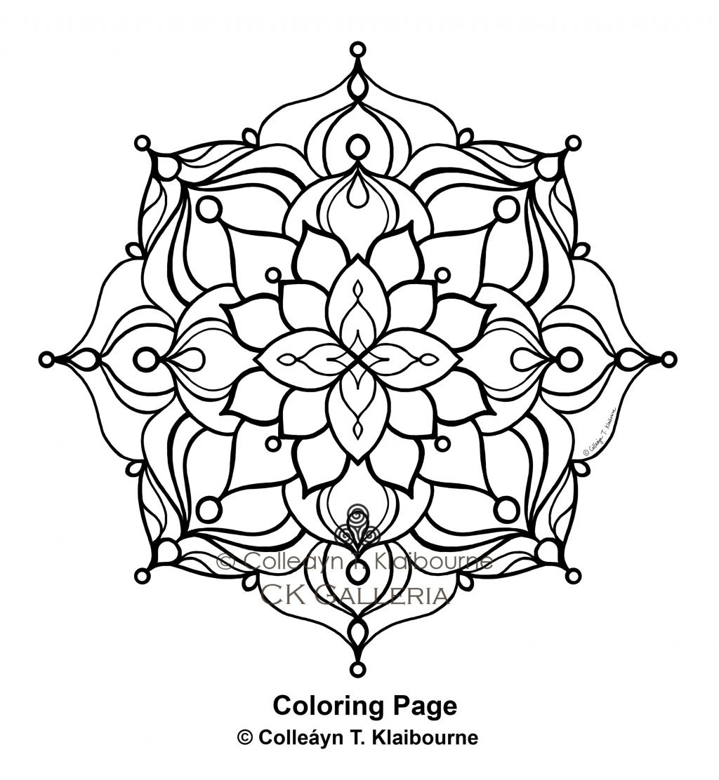 Download Mandala Drawing Pdf | Free download on ClipArtMag
