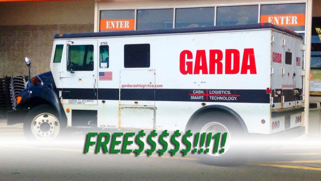 People Went Nuts Grabbing Cash That Fell Off A Bank Truck On The Highway