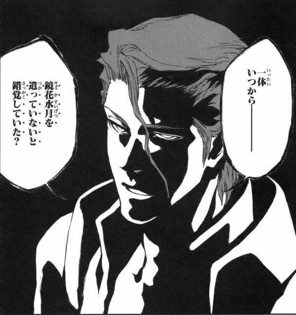 一体いつから 鏡花水月を遣っていないと 錯覚していた Bleach