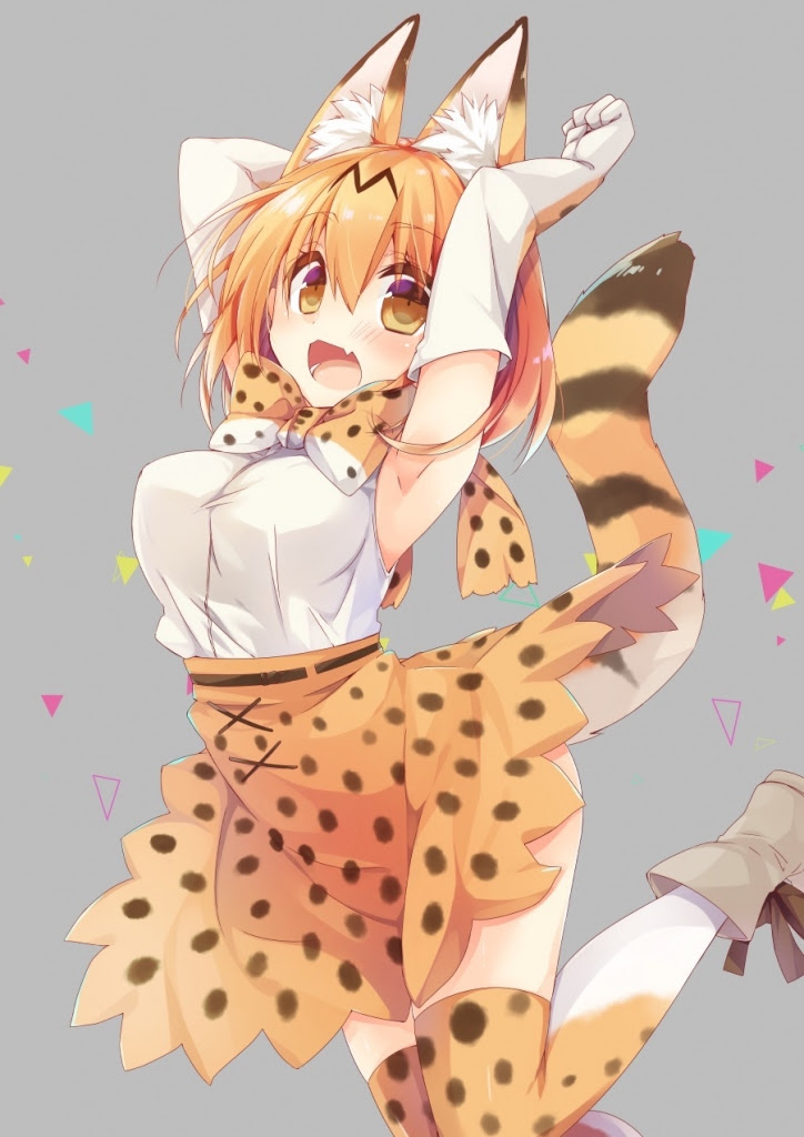 けものフレンズ 看板娘サーバルちゃんの高画質壁紙画像 イラストまとめ 写真まとめサイト Pictas