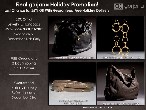 Gorjana Holiday Sale