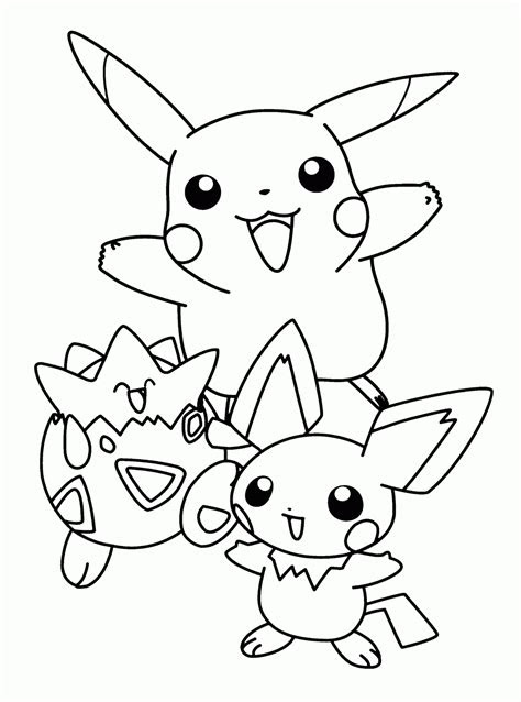 Pokemon coloring pages will help your child focus on details, . pokemon coloring pages for kids