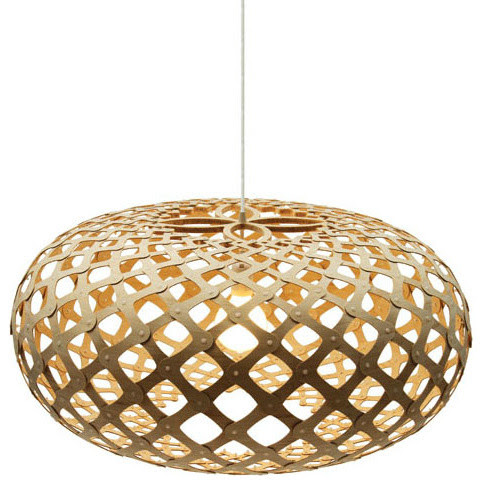 Modern Kina Wood Pendant Lighting - contemporary - pendant ...