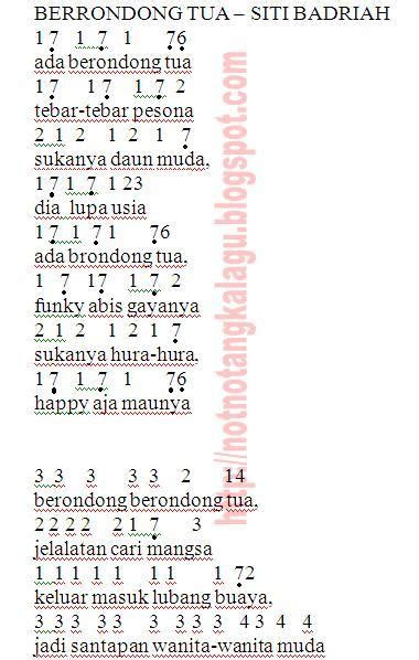 angka berondong tua siti badriah  angka lagu