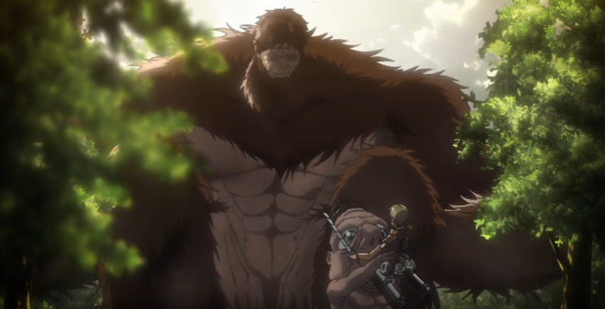 アニメ進撃の巨人2期１話ネタバレ 獣の巨人の正体はエレンの父グリシャの息子 そらの書き物