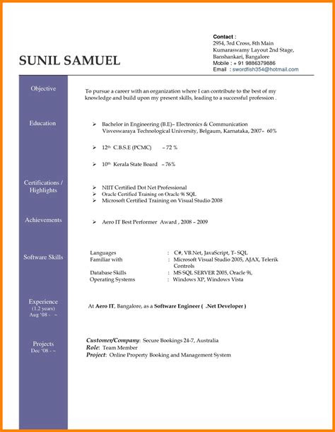 cv sample   theorynpractice