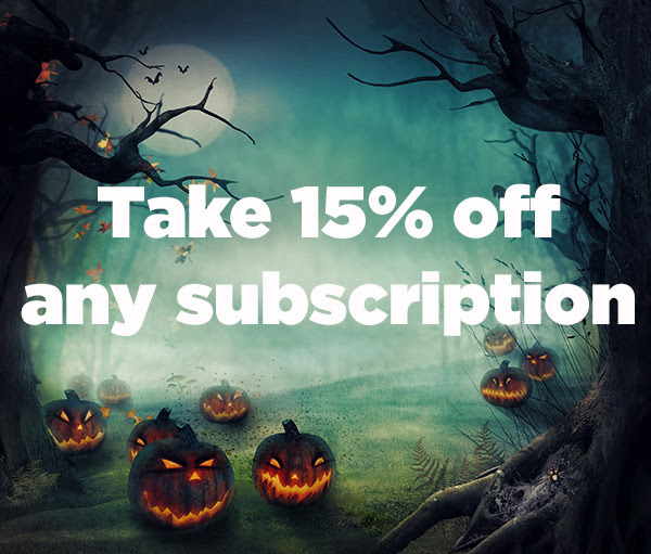 Take 15% off subscriptions