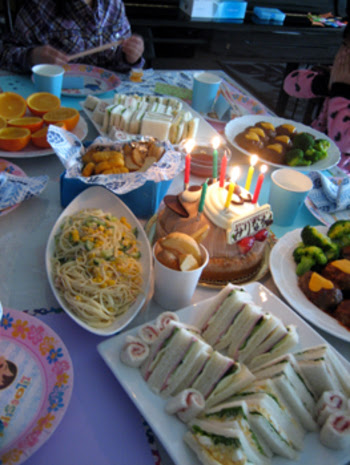 7歳のお誕生日会 料理研究家 阪下千恵のくらしいろいろ