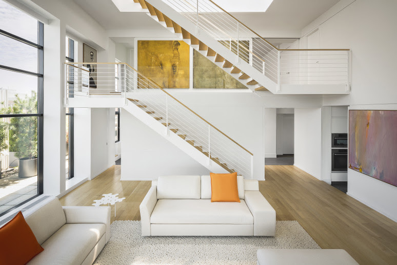 Minimalist Duplex Penthouse Loft In Boston iDesignArch Minimalist Duplex Penthouse Loft In Boston iDesignArch