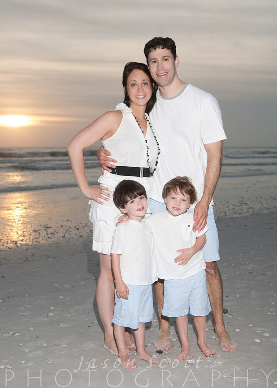 Levy Family on Siesta Key, August 2012