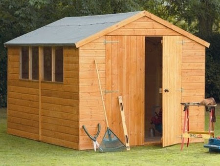 Resca: 8x8 wood shed 12x10 gazebo