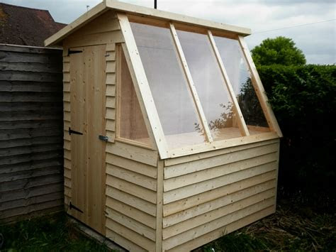 quality wooden greenhouse potting shed ebay