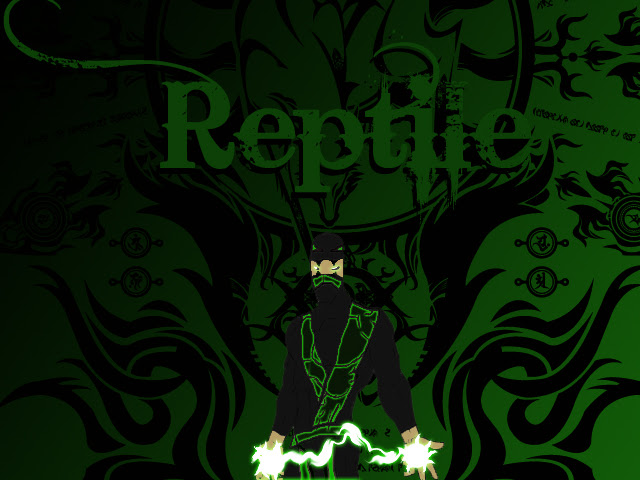 mortal kombat 9 reptile wallpaper. mortal kombat 9 reptile
