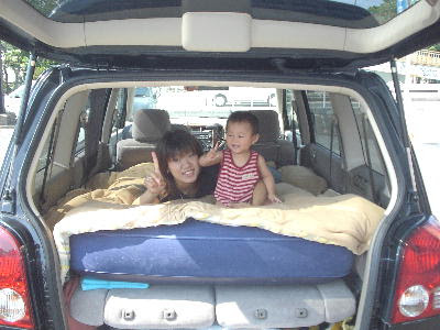 ザ 車中泊ショップ くつろぐ 休む