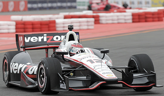 O australiano Will Power durante treino livre da Indy em São Paulo
