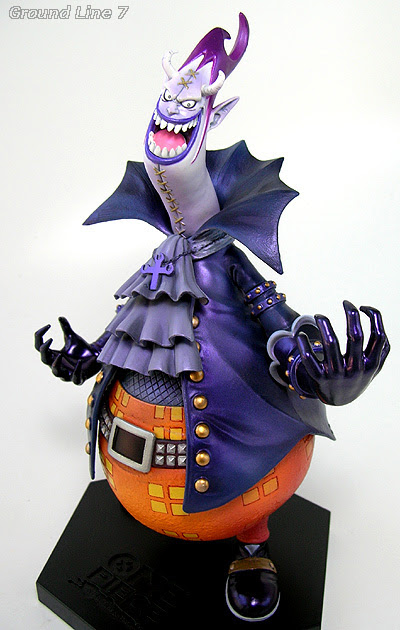 グランドライン 7 ワンピース リペイント モバオク 製作依頼 ゲッコー モリア 王下七武海 Dx フィギュア