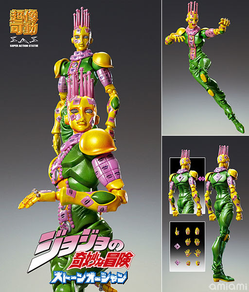 祝福しろ 初立体化にはそれが必要だ 超像可動 ジョジョ第6部 ストーンオーシャン ナルシソ アナスイ ｊｏｊｏ ジョジョの奇妙なニュース