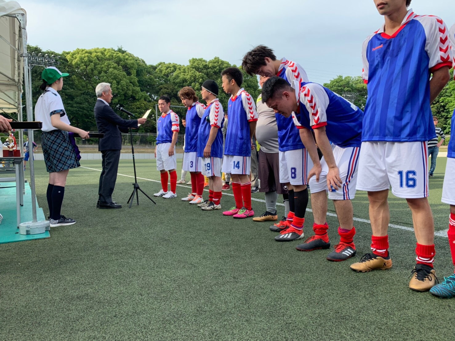 障害者スポーツ大会ボランティア 早稲田大学ア式蹴球部