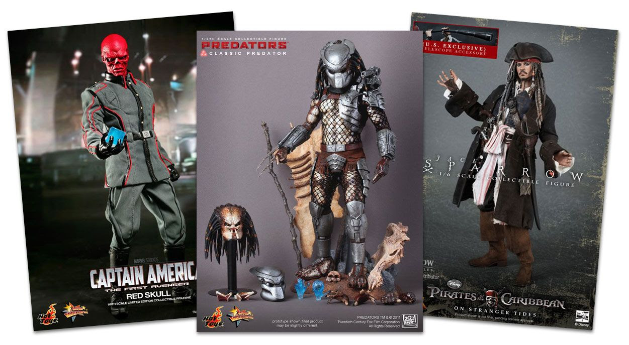 De Korner now has a full stock of Hot Toys!!