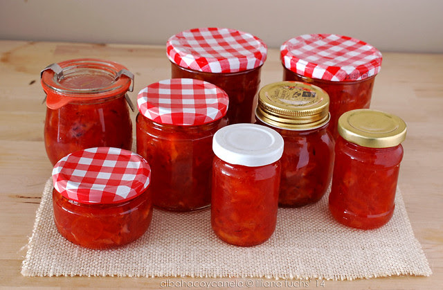Blood orange kumquat jam