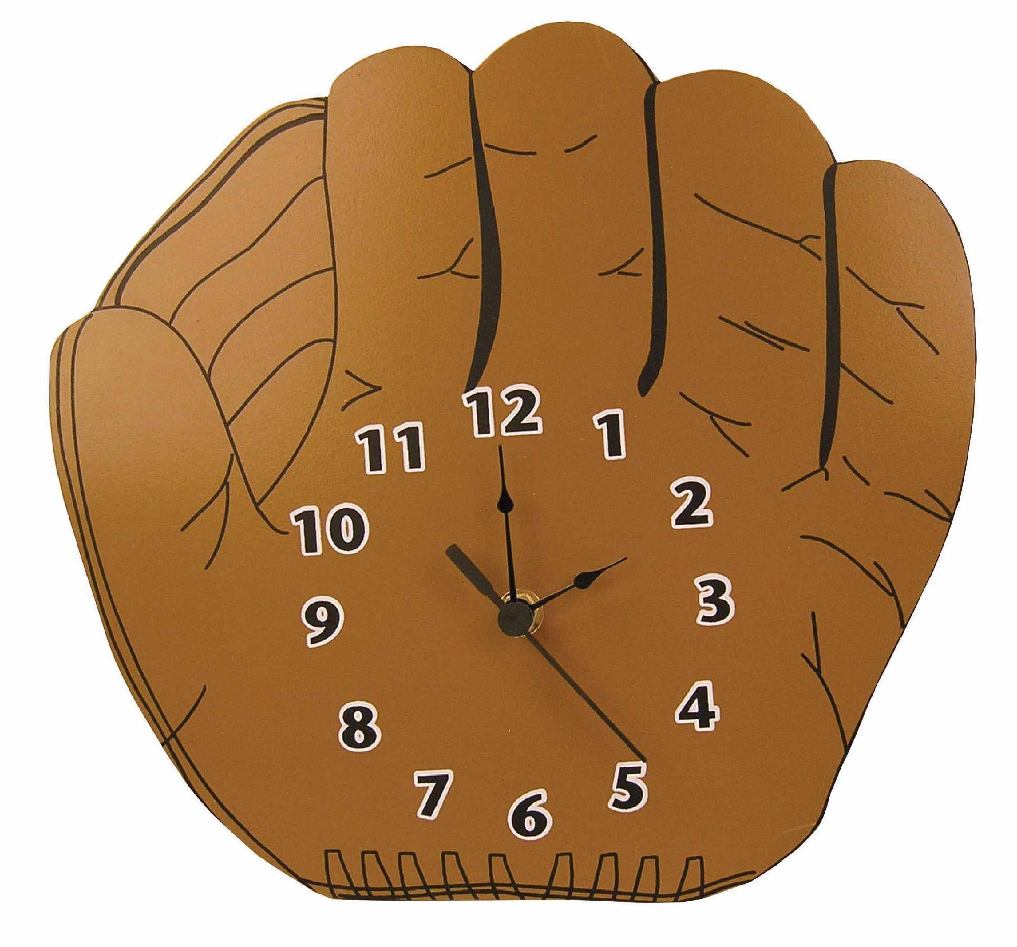 Trend Lab Wall Clock Baseball Glove