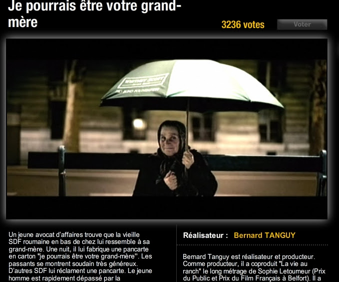 Je pourrais être votre grand mère...