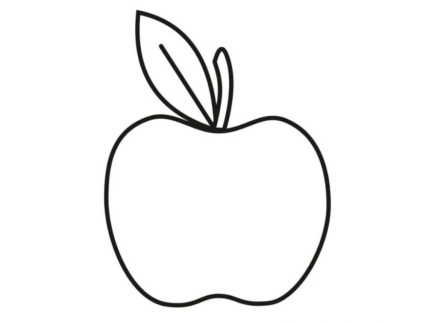 Download Apple Outline | Free download on ClipArtMag