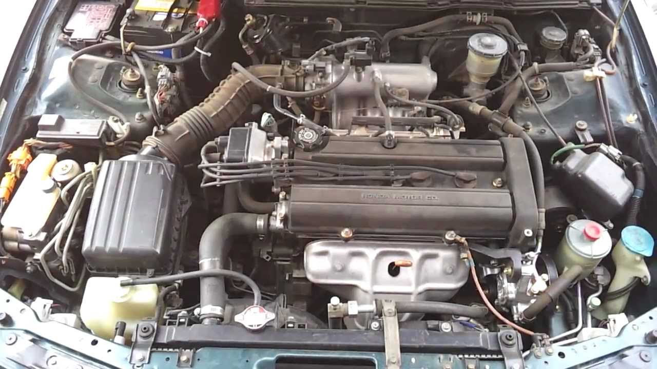 Integra engine bay walk around - YouTube