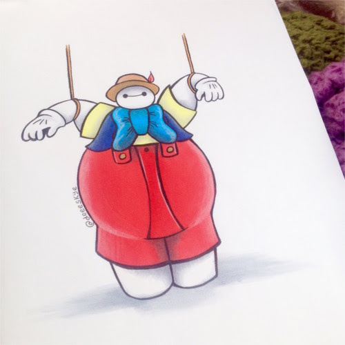 ディズニーキャラクターに大変身したベイマックスが話題に ディズニー裏話 雑学 トリビアが2 000話以上 ディズニーブログ じゃみログ