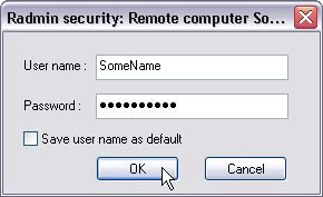 Radmin Viewer 3 - Authentication