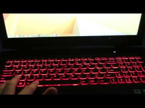 Video Lenovo Y50 Keyboard