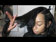 Inspiration How to install a DEEP SIDE PART BOB SEW IN GRADUATED CUT FULL SEW IN mizmakeme, Video Side Part Bob with Bangs viral!
