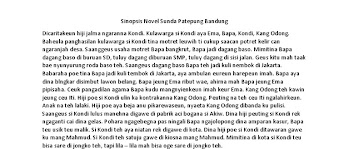 Unsur Intrinsik Novel Miang Ka Bandung Brainly