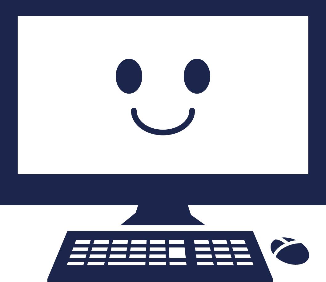 かわいいパソコンイラスト Pc教室マスコットなどに 可愛い無料イラスト素材集